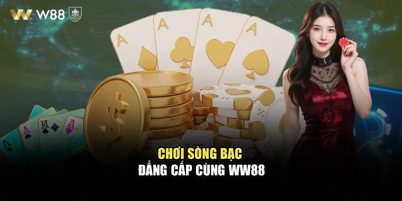 Chơi sòng bạc đẳng cấp cùng WW88