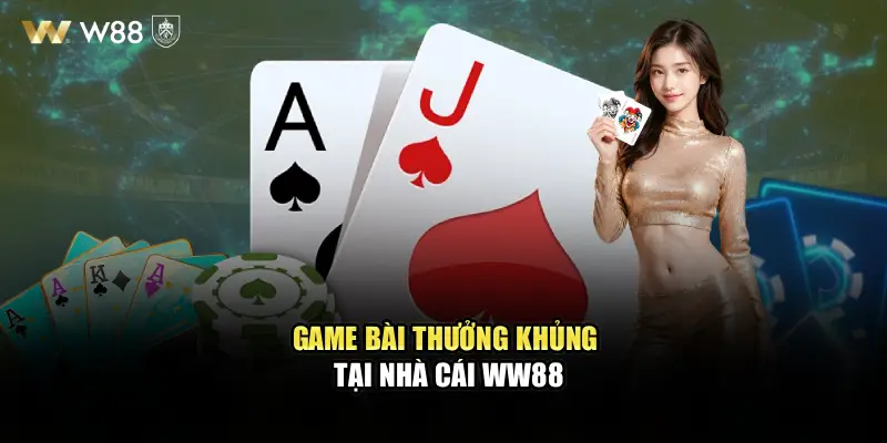 Game bài thưởng khủng tại nhà cái WW88